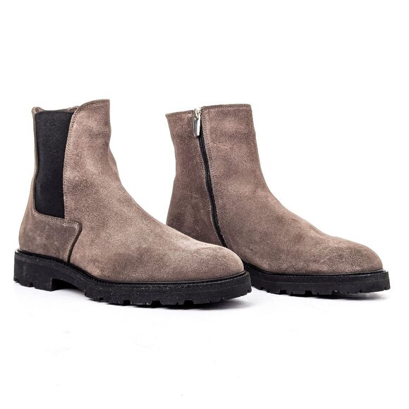 La Canadienne Quinn Waterproof Cement Suede Chelsea Boots...
